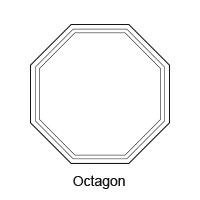 Octagon Custom-Shaped Window